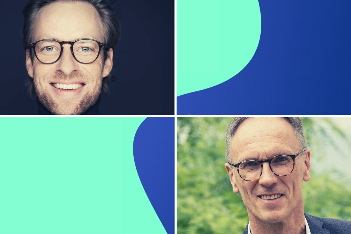 Andreas Herrmann und Philipp Scharfenberger Die Kollage zeigt Portraitbilder von Andreas Herrmann und Philipp Scharfenberger