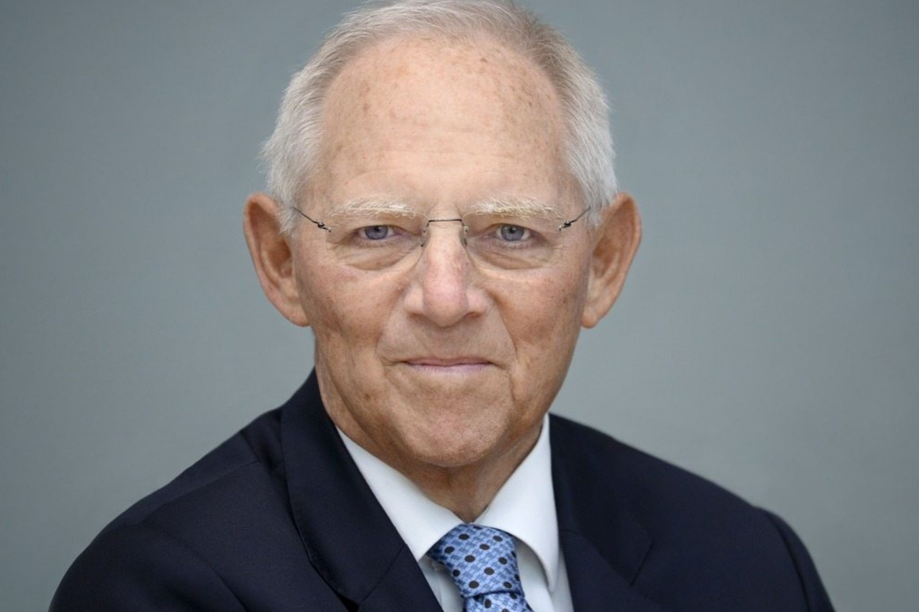 Wolfgang Schäuble Das Portraitfoto zeigt Wolfgang Schäuble.