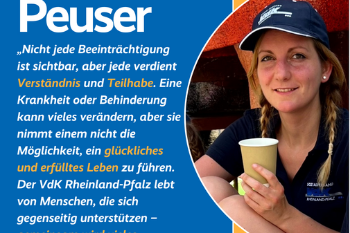 Porträtbild mit Zitattext