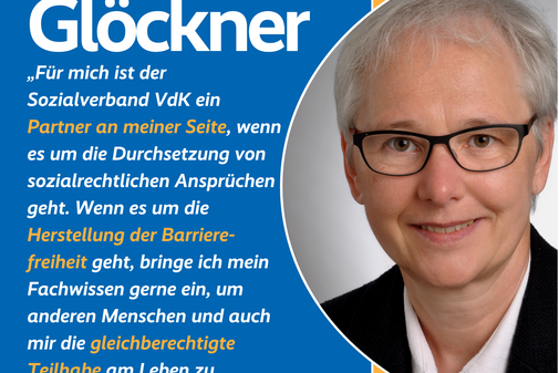 Porträtbild mit Zitattext