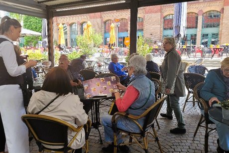 Kaffeepause im Kaffee K & K Kaffeepause im Kaffee K & K