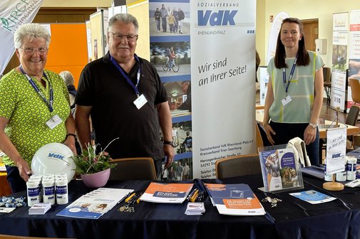 Das Bild den Stand anlässlich der Veranstaltung