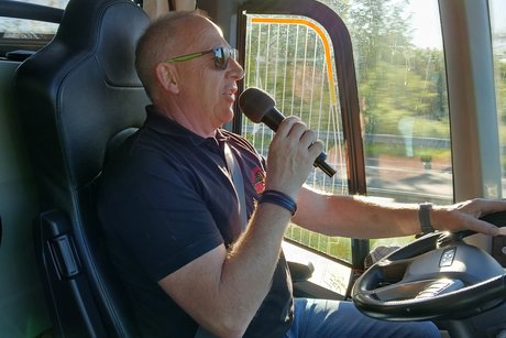 Unser Busfahrer Markus Schwarzwald