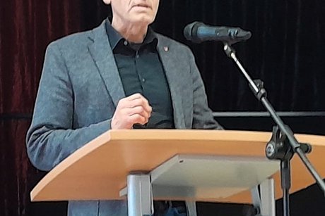Grußwort des Bürgermeister der Verbandsgemeinde Altenkirchen-Flammersfeld Fred Jüngerich.