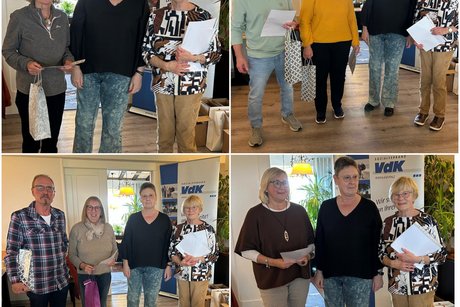 Die Geehrten, Frau Schneider u. Birgit Marwitz Die Geehrten, Frau Schneider u. Birgit Marwitz