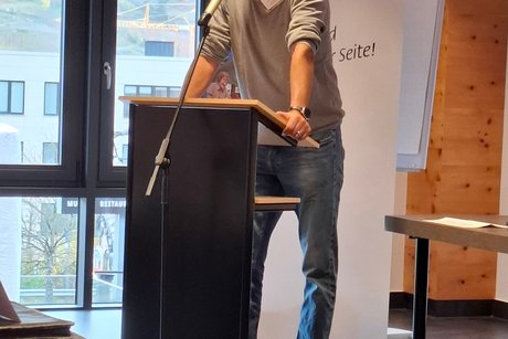 Kreisverbandskassierer Adolf Stürmer