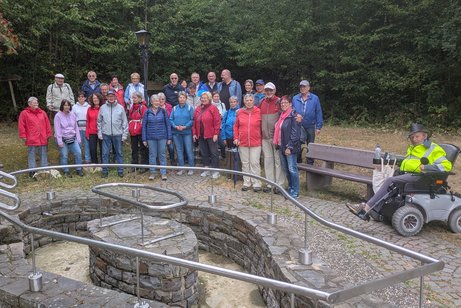 Die Teinehmer der Wanderung