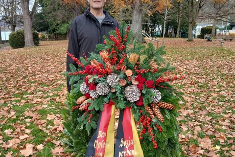 Gedenkveranstaltung im Linzer Stadtgarten