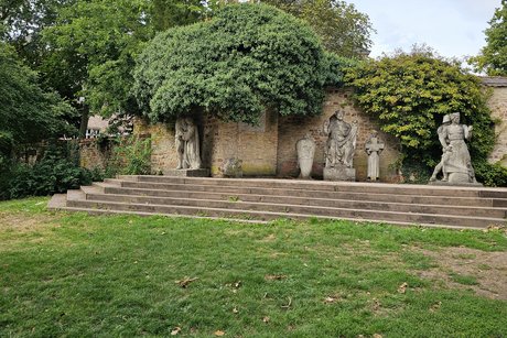 Impressionen aus Speyer alte Mauer