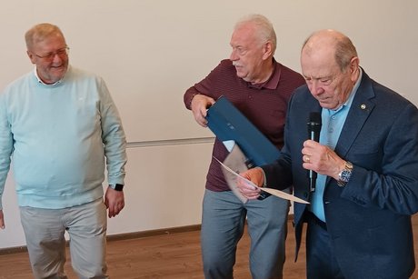 Ehrung der Jubilare
