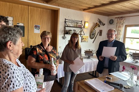 Ehrung der Jubilare 10 Jahre Mitgliedschaft im VdK