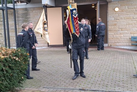 Abordnung Feuerwehr Zum Volkstrauertag