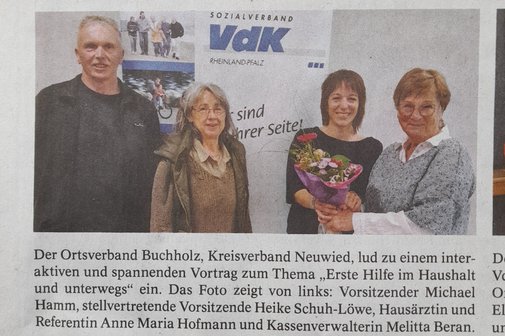 Erste Hilfe im Haushalt und unterwegs