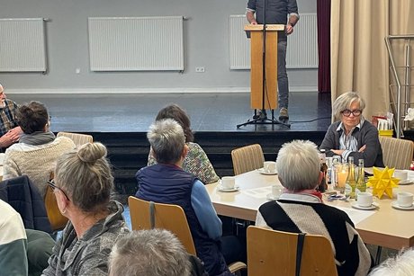 Herr Martin Utsch von der evangelischen Kirche