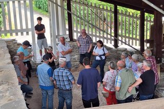 Führung durch das Weingut