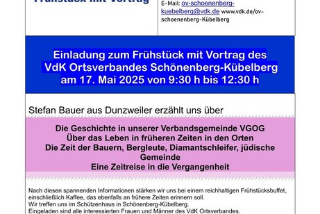 VdK Ortsverband Schönenberg - Kübelberg