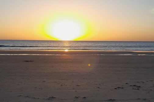 Sonnenuntergang am Meer