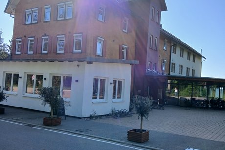 Zuflucht Nach der Besichtigung, Weltgrößte Kuckucksuhr, ging es dann wieder ins Hotel Zuflucht.