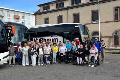 Gruppenfoto Tagesausflug nach Colmar