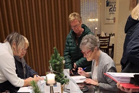 Die ersten Gäste kommen Adventsfest 2025