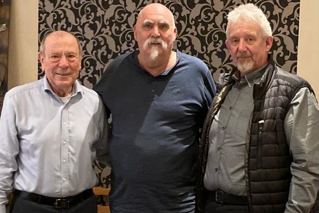 Von Links: Werner Faber, Kurt Gansen, Wilfried Muthers