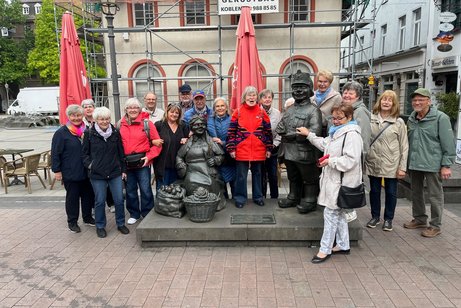 Ein Teil der Reisegruppe