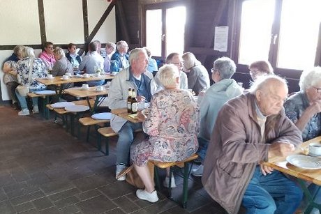 Kaffeetafel Die gute Laune kann man erkennen
