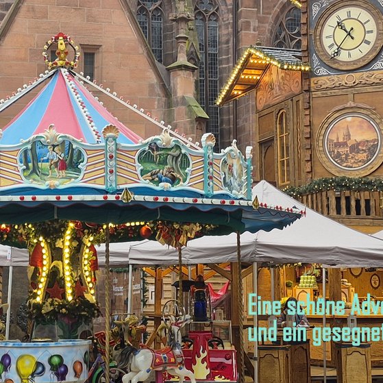 Eine schöne Adventszeit und eine gesegnetes Weihnachtsfest