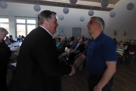Jubilar Arnulf Tessin - 40 Jahre Mitglied