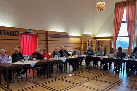 Teilnehmer der Mitgliederversammlung
