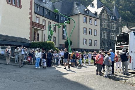 Ankunft in Bernkastel-Kues