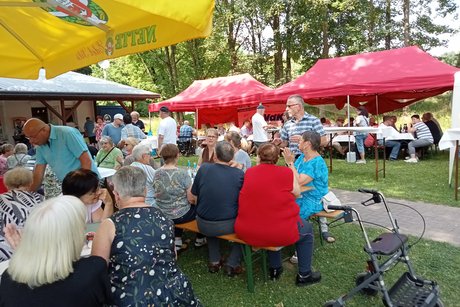 Impression vom gut besuchten Sommerfest