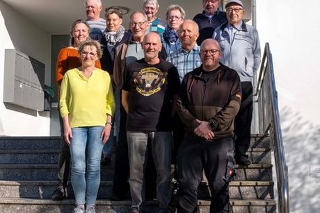 der neue Vorstand des Ortsverbandes Birkenfeld neuer Vorstand