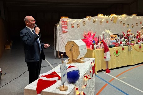 Unser Ortsverbandsvorsitzender Albert G&ouml;rgen begr&uuml;&szlig;t alle Anwesenden.