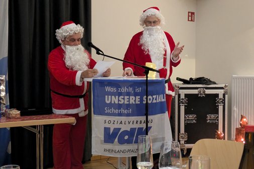 Der Nikolaus besuchte die VDK-Weihnachtsfeier Der Nikolaus besuchte die VDK-Weihnachtsfeier