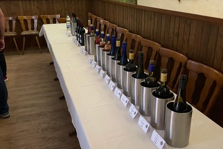 Unsere Weinprobe Weine