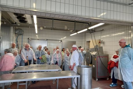 In der Metzgerei.
