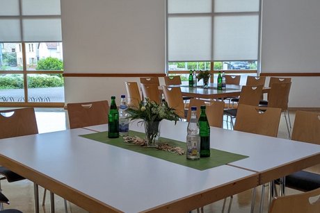 Blick in den Saal