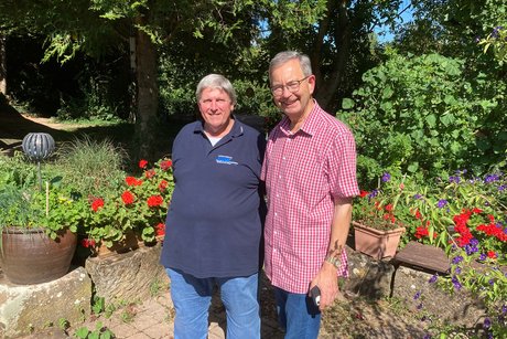 Vom Orga-Team: Bernhard Allmann und Peter Hemmler