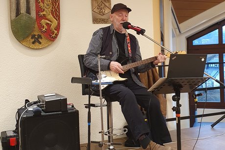 Dieter Schmidt als Entertainer