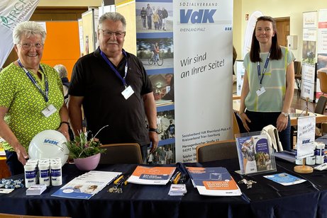 Das Bild den Stand anlässlich der Veranstaltung