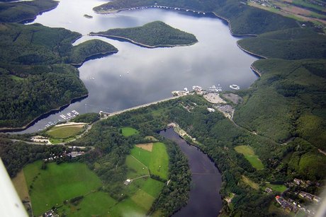 Panoramabild Rurtalsperre