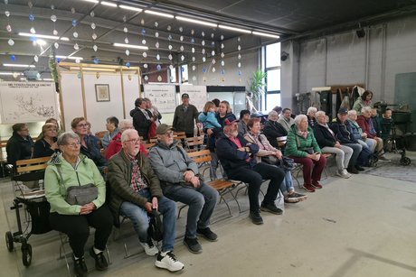 Glasbläser Vorführung Glasbläser