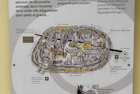 Plan des Ortes