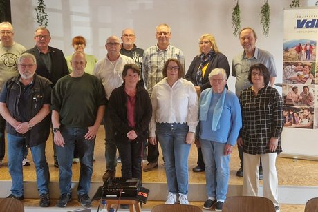 Die neue Vorstandschaft, es fehlen Karin Schnell und Inga Förster-Osterheld Neue Vorstandschaft OV Enkenb.-Alsenb.