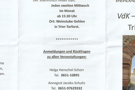 R&uuml;ckseite Flyer 2026