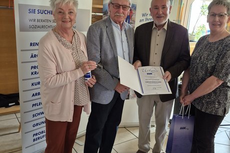 Ehrung f&uuml;r Rolf Schneeberger