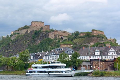 Festung Ehrenbreitstein in Koblenz