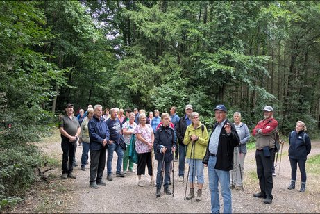 Teilnehmer an der Wanderung des OV Kirchberg