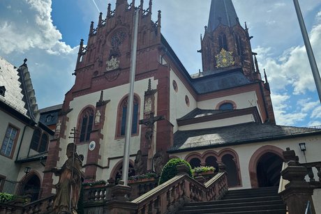 Impressionen aus Aschaffenburg Kirche in Aschaffenburg